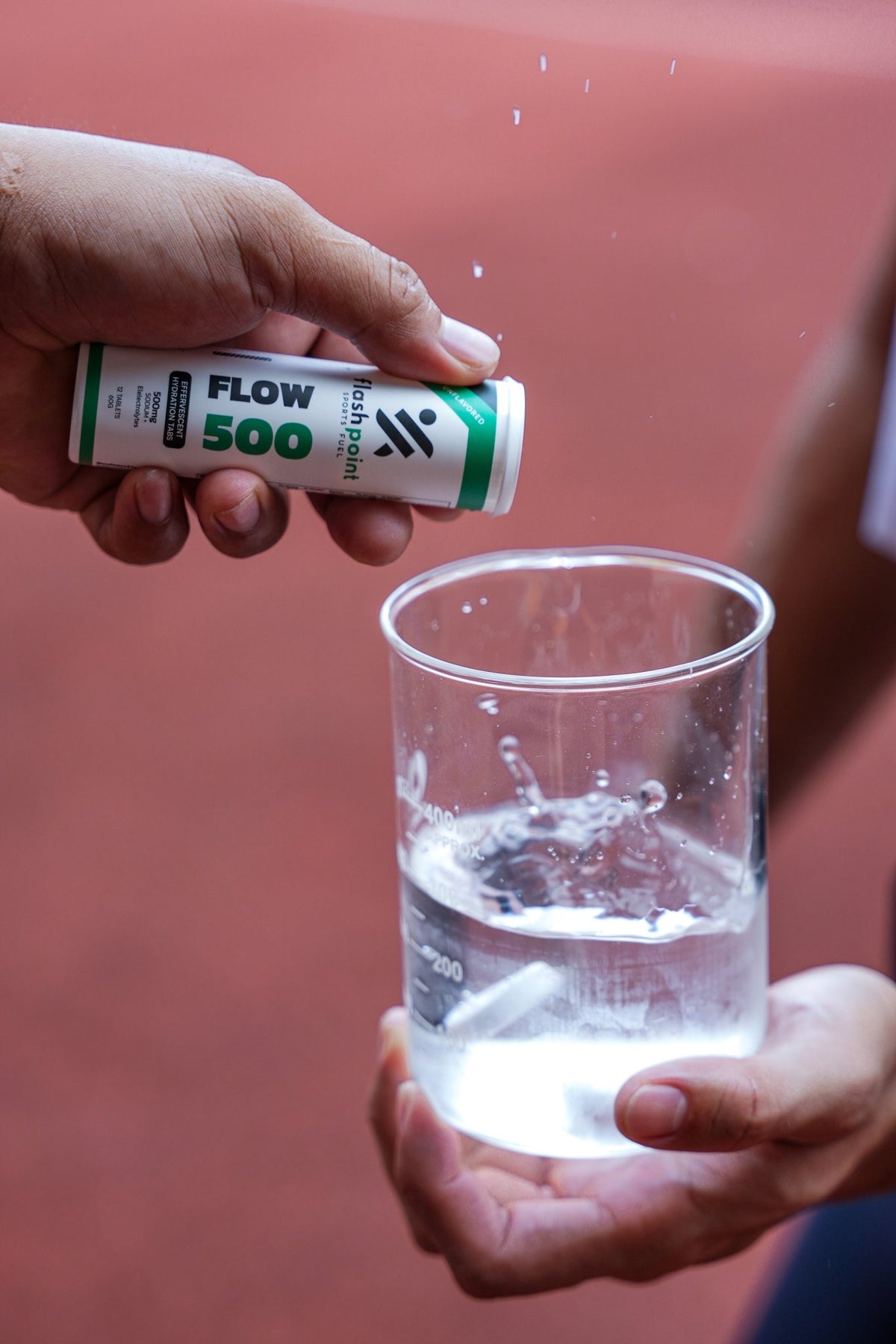 FLOW 500 Effervescent Hydration Tabs – Flashpoint Sports Fuel (Unflavored)