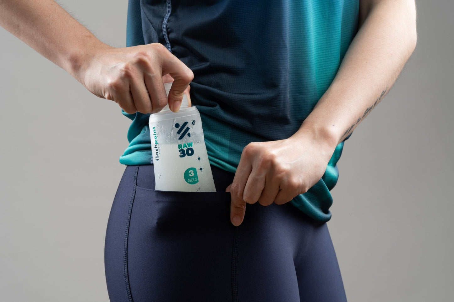 Flashpoint Reusable Gel Soft Flask (150ml / 3 Gels)